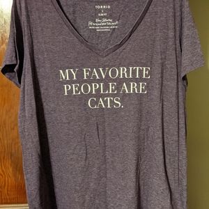 Torrid Sz 2 Slim Fit Tee